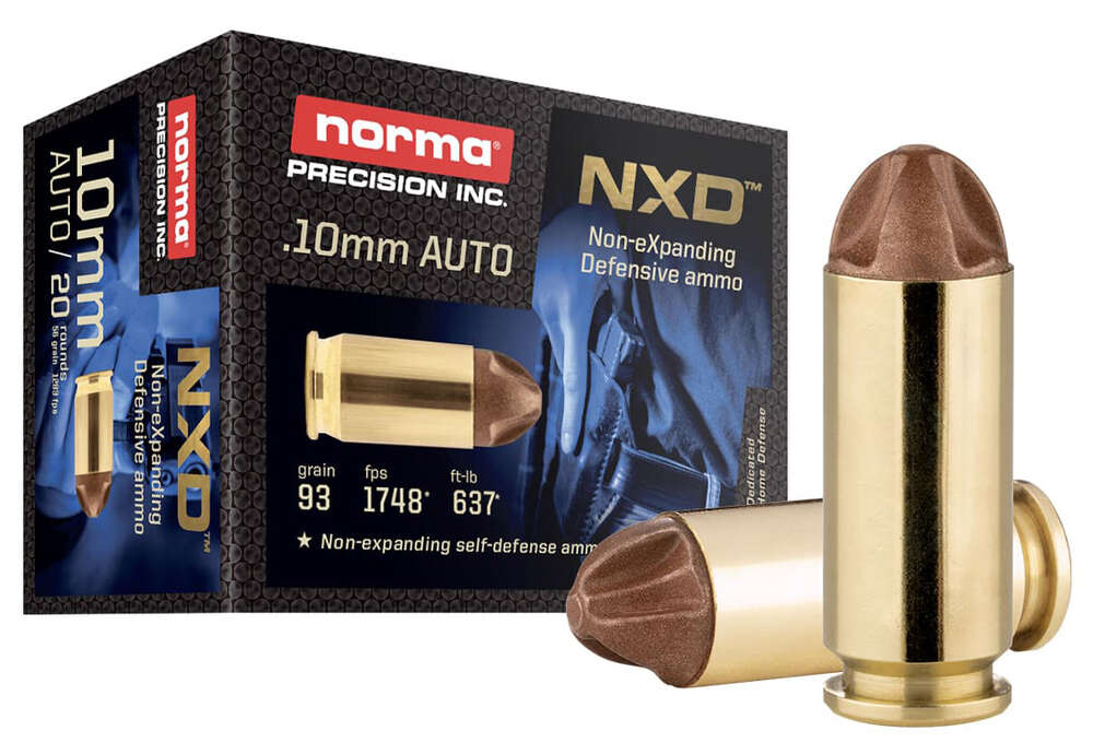 Ammunition Norma Ammunition 630 ft lbs 10mm NORMA 611340020  10MM  NXD                   20/10 • Model: 630 ft lbs